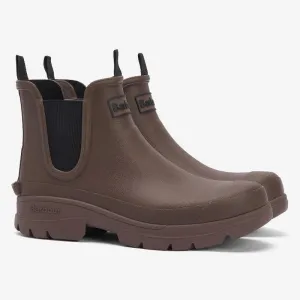 Barbour Nimbus Mens Wellington Chelsea Boot - Dark Sand