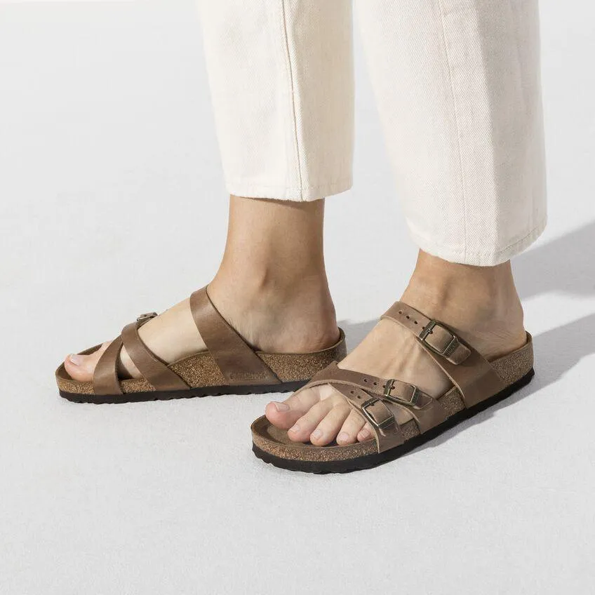 Birkenstock Franca Tobacco Oiled Leather
