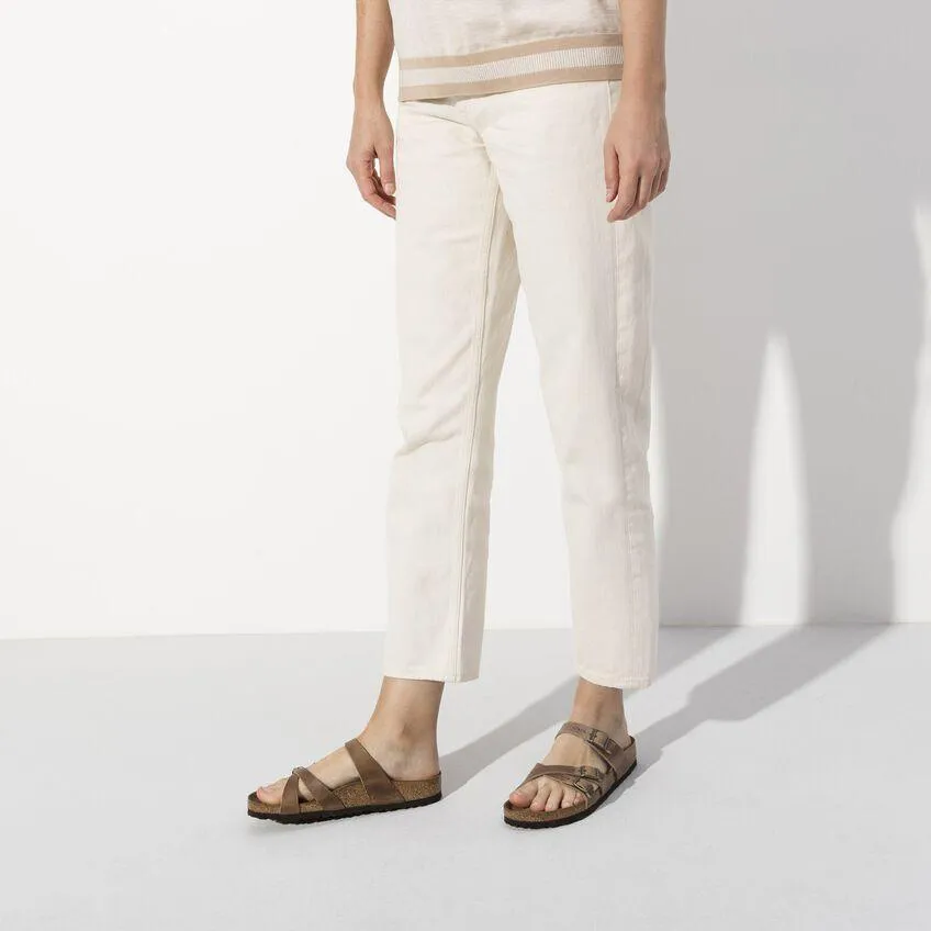 Birkenstock Franca Tobacco Oiled Leather