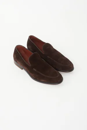 Brown Suede Summer Walk Loafer