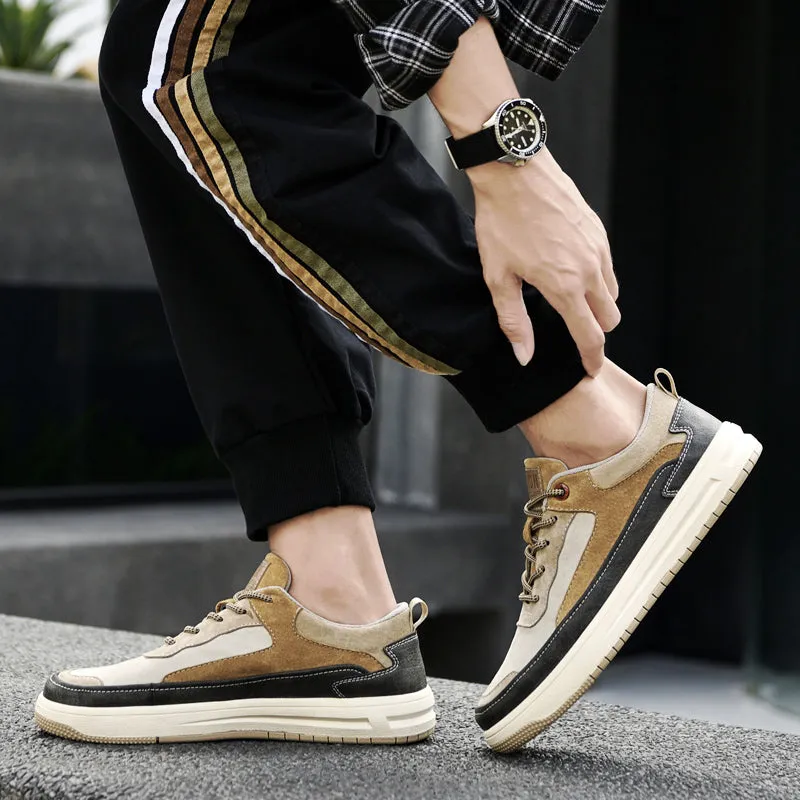 CITY SUEDE GENUINE LEATHER SNEAKER