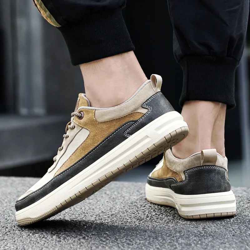 CITY SUEDE GENUINE LEATHER SNEAKER