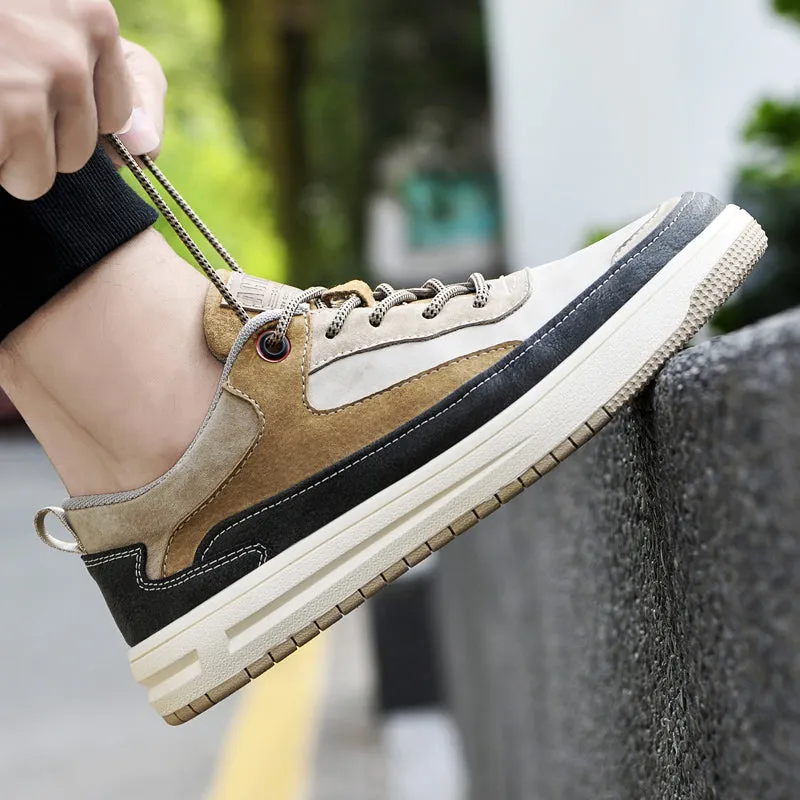CITY SUEDE GENUINE LEATHER SNEAKER
