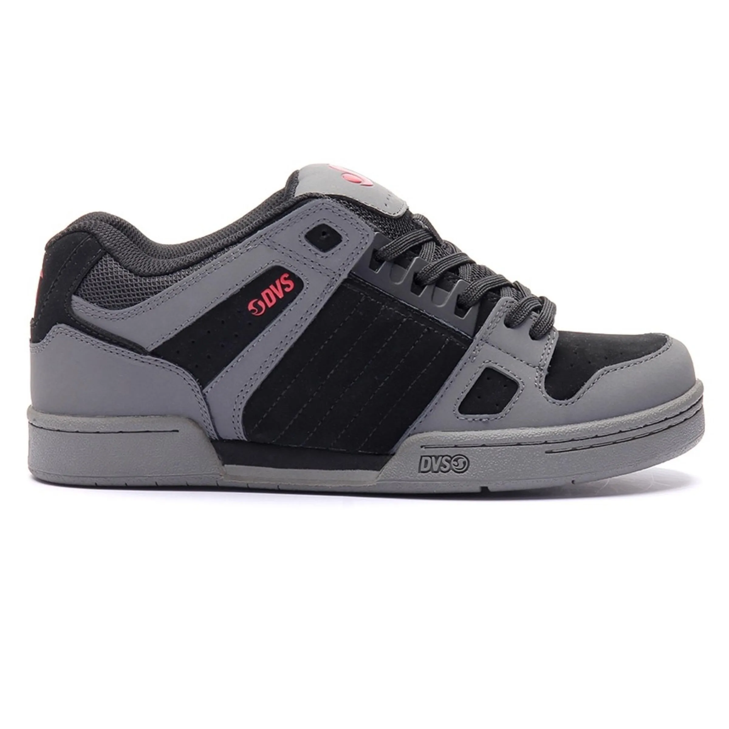 DVS Celsius Black Charcoal Red Black