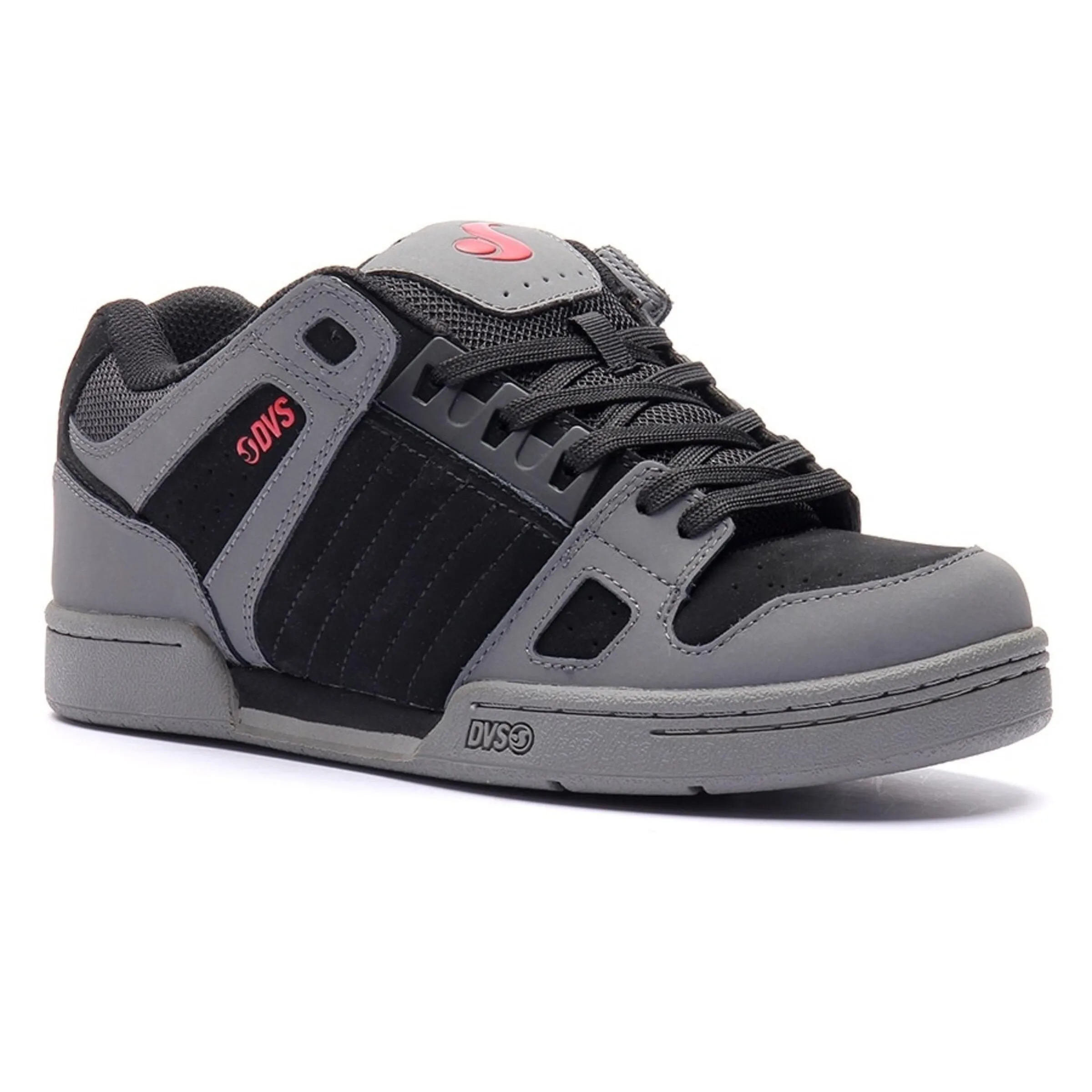 DVS Celsius Black Charcoal Red Black