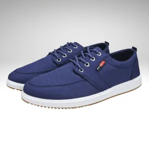 Lace-Up Breathable Canvas Casual Shoe