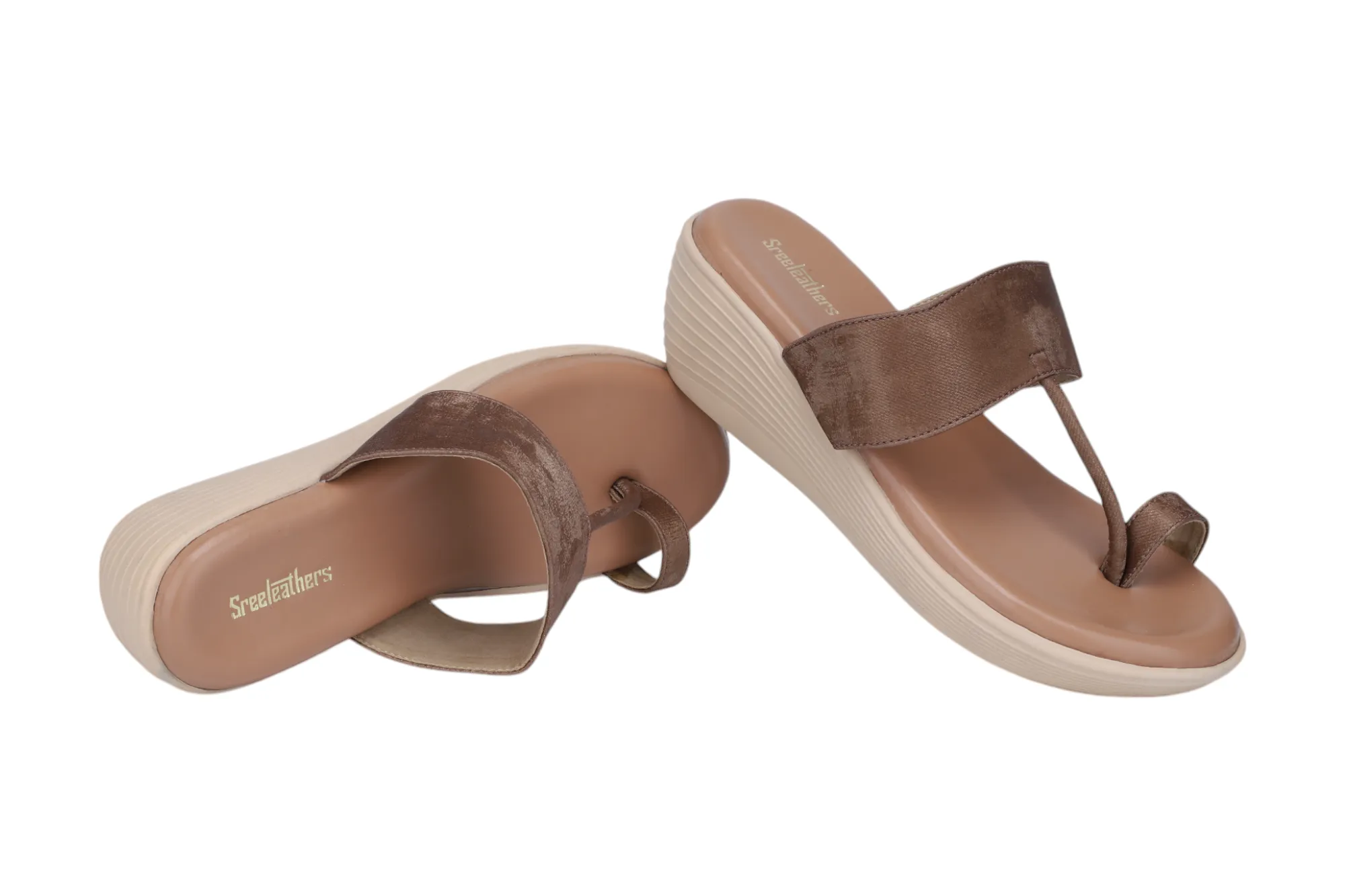 Ladies Heel Comfort Chappal 95104