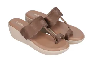 Ladies Heel Comfort Chappal 95104