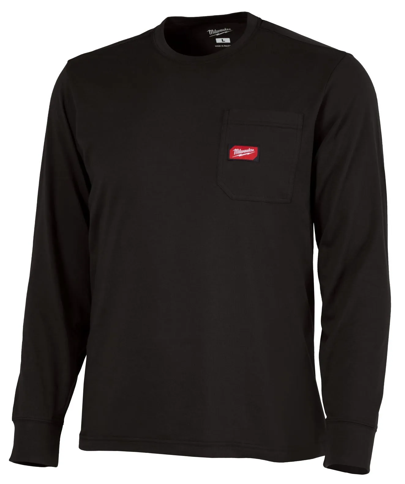 Long-Sleeved Shirt - Milwaukee Heavy Duty Pocket T-Shirt, 606