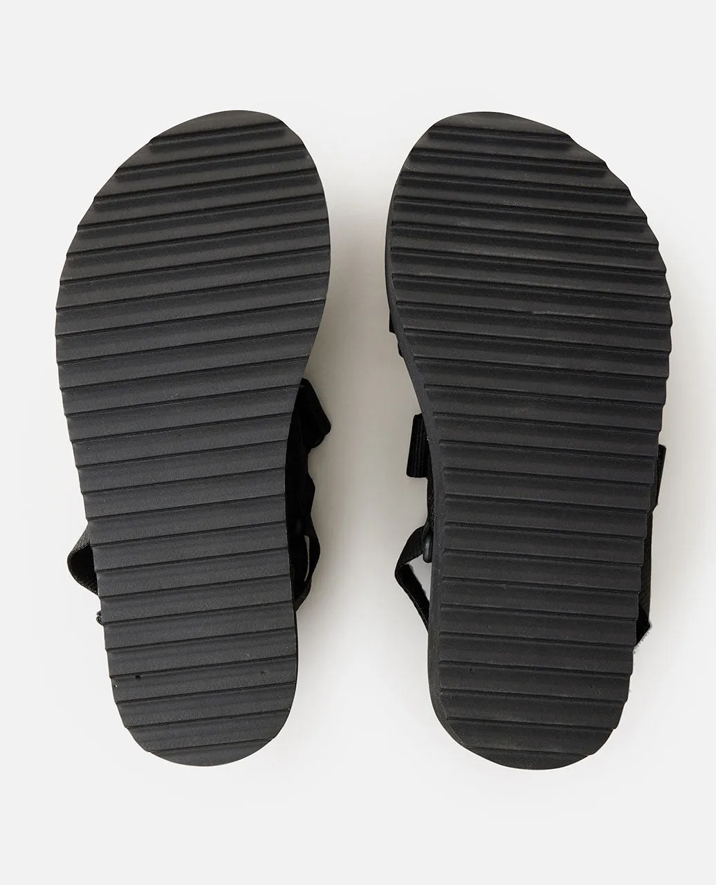 Newquay Bloom Sandals - Black
