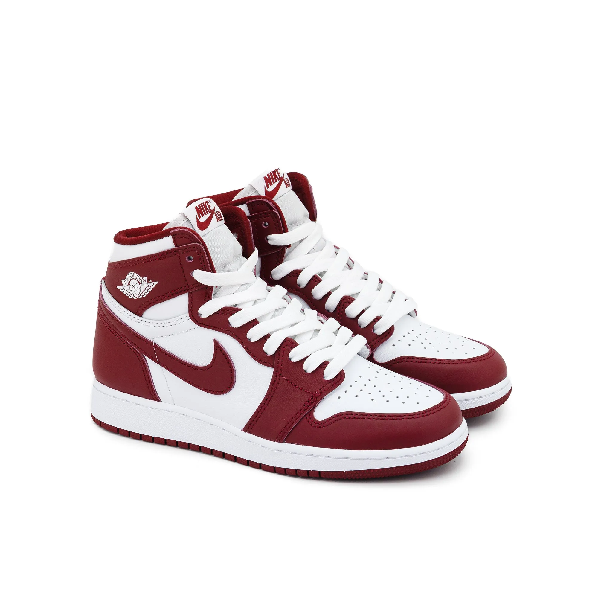 Nike Jordan 1 High OG (GS) White/Team Red FD1437-160