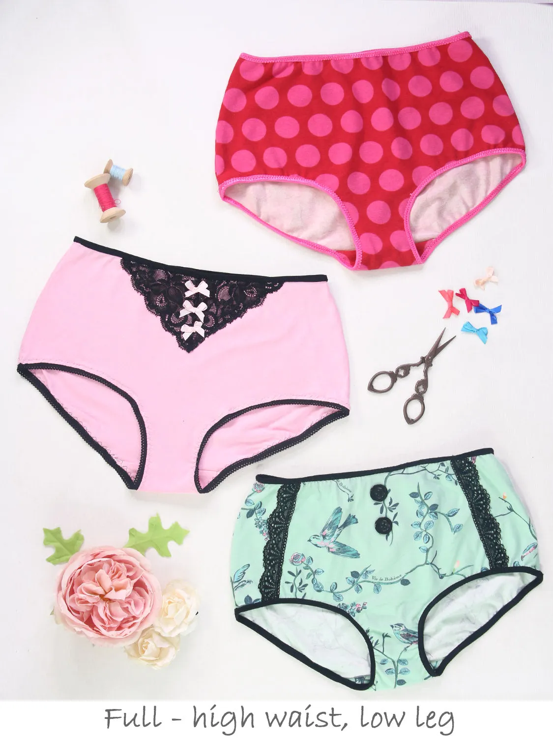 Panties Pattern ASSORTED - Womens (U305-L)