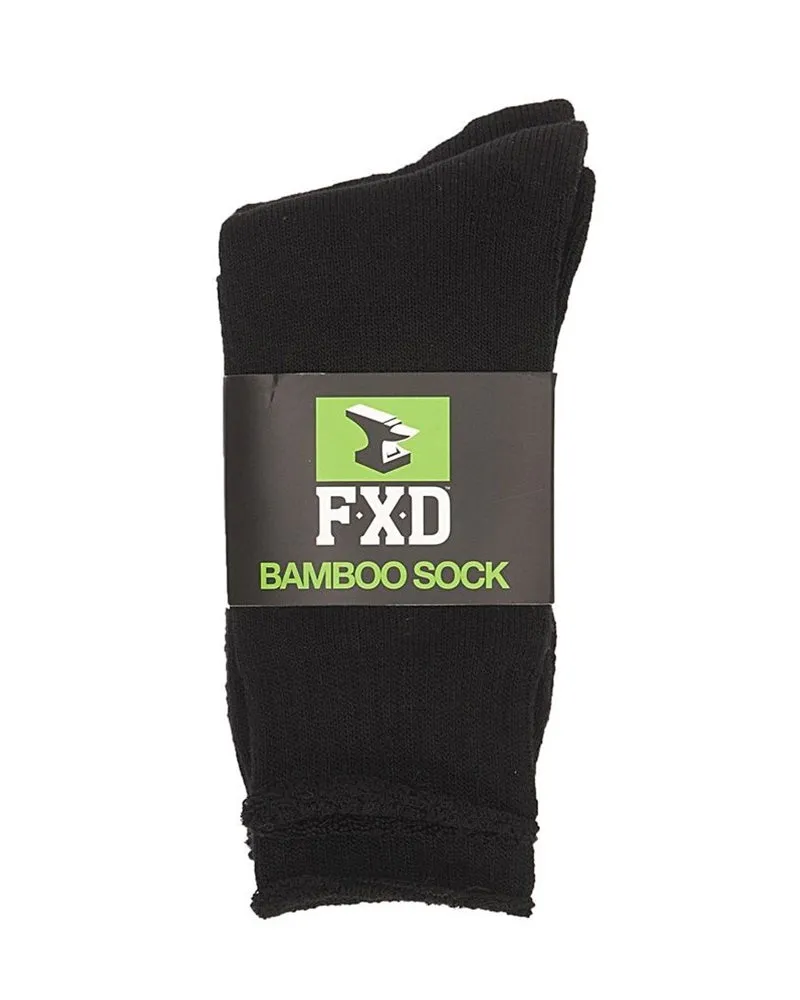 SK-5 Bamboo 2PK Socks - Black