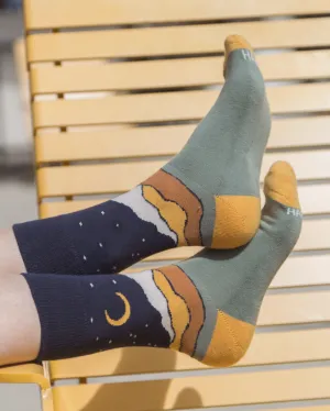 Starry Night Organic Socks