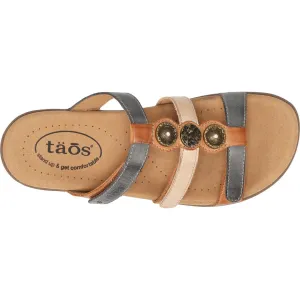 Taos Prize 4 Sandal | Blue Multi   Pewter