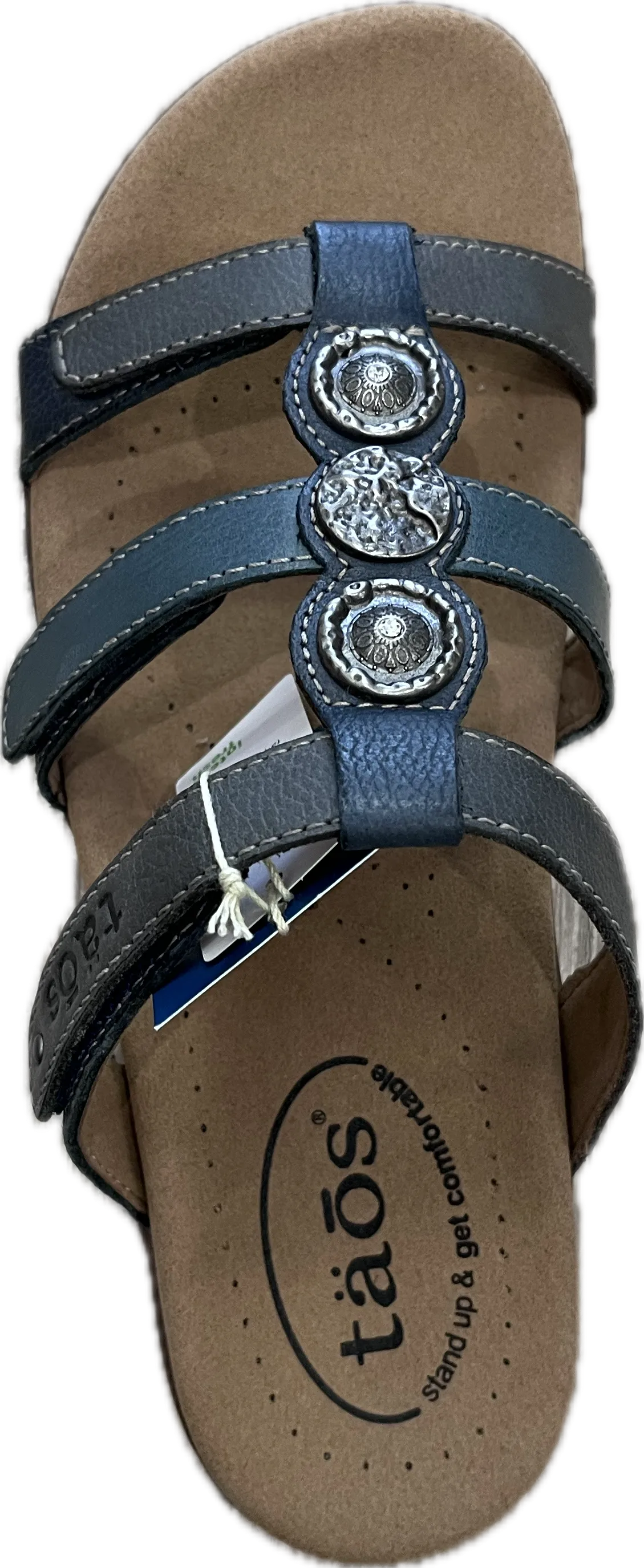 Taos Prize 4 Sandal | Blue Multi   Pewter